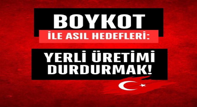 Tekin'den 'boykot' tepkisi
