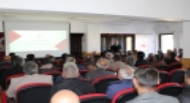 Tercan'da muhtarlara yönelik toplantı düzenlendi