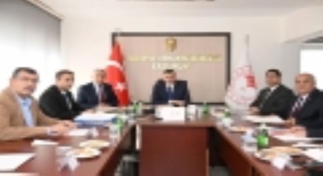 Toprak koruma kurulu toplandı