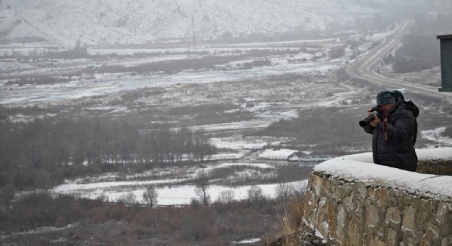 Tortum Gölü'nde kış ortası kuş sayımı yapıldı