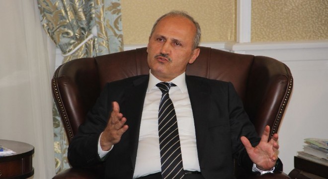 Turhan Erzurum'a müjdeler verdi