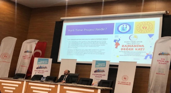 Türkmen ‘Yurt-Time Spor' projesini paylaştı