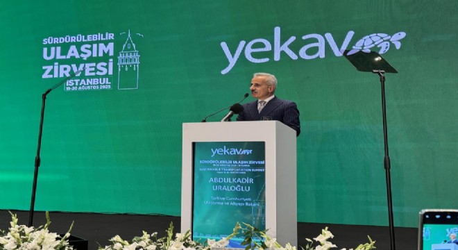 Uraloğlu Ulaşım Zirvesine seslendi