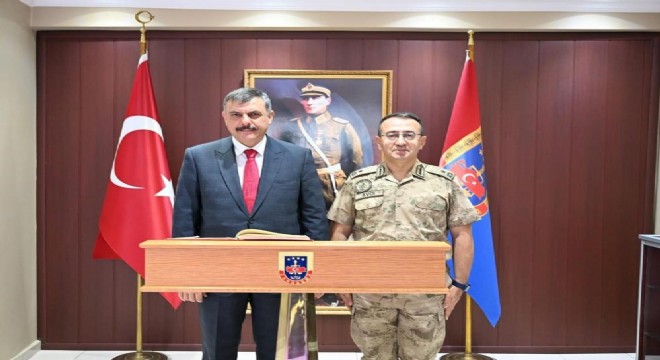 Vali Çiftçi'den Tuğgeneral Avcı'ya ziyaret