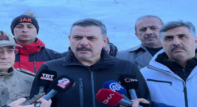 Vali Çiftçi'den çığ açıklaması