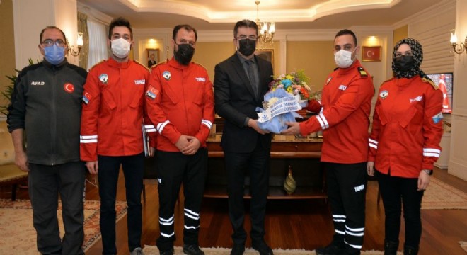 Vali Memiş'ten TAMGA'ya destek