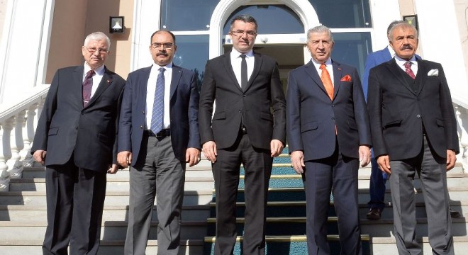 Valilik, Etik Kurulu Başkanı Toptan'ı ağırladı