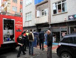 Yakutiye'de iş yeri yangını