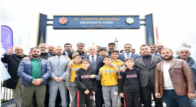 Yakutiye Belediyesi'nden üniversiteye çocuk parkı