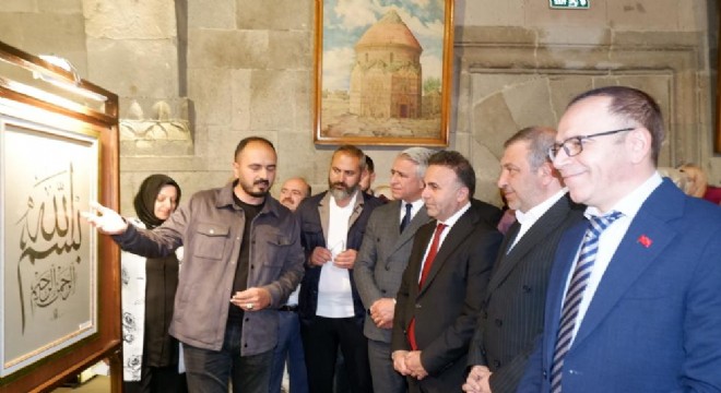 Yakutiye'de Geleneksel Türk El Sanatları Karma Sergisi açıldı