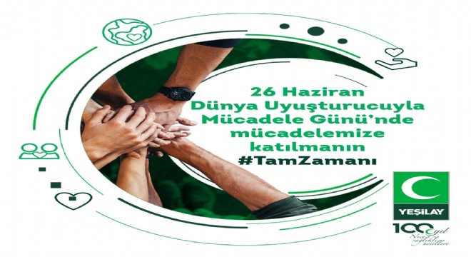 Yeşilay'dan uyuşturucu bağımlılığı ile topyekün mücadele çağrısı