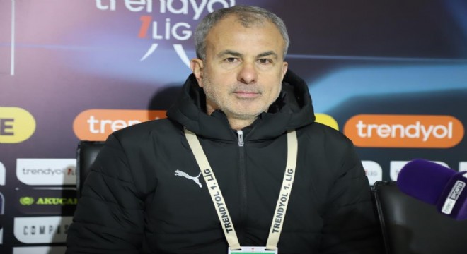 Yılmaz Erzurumspor maçı hedefini paylaştı