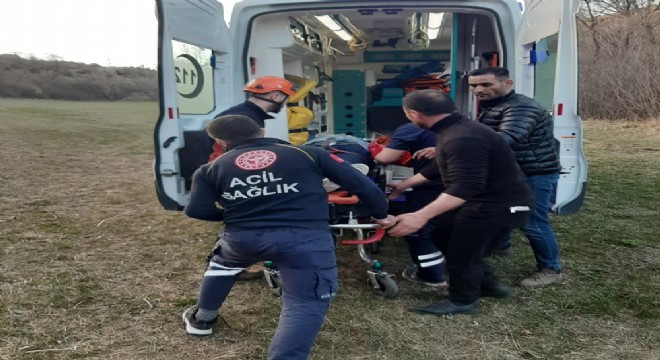 Yolcu minibüsü uçuruma devrildi: 7 yaralı