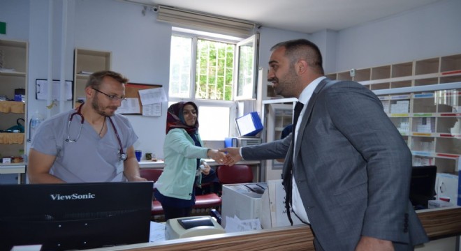 Yurdigül'den hastalara bayram ziyareti