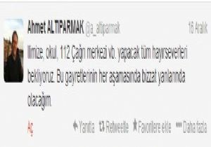 Altıparmak'tan hayır daveti