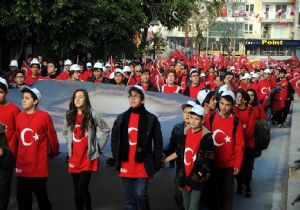 Antalya'da Asım'ın Nesli şüheda için yürüdü