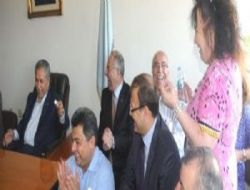 Erzurumlularla Bayramlaştı