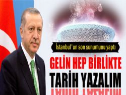 ‘Gelin hep birlikte tarih yazalım' 