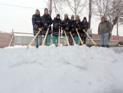 Büyükşehir'de kar seferberliği