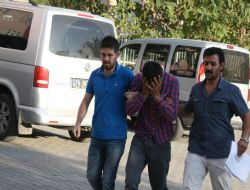 Cezaevi firarisi, el bombası ile yakalandı