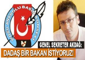 Erzurumlu Bakan İstiyor!