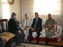 Ada, şehit ailelerinin gönlünü aldı