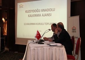 KUDAKA Kalkınma Kurulu Erzurum'da toplandı