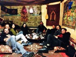 Sıla ve Model'e Erzurum hatırası