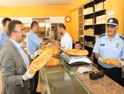 Palandöken'de fırınlar denetimden geçti