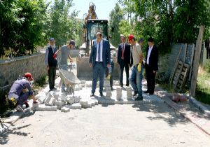 Aziziye'de altyapı seferberliği