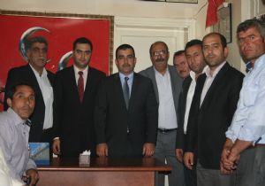 MHP Aziziye İlçe Başkanlığında görev değişimi