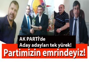 AK Parti aday adayları tek ses