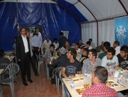 Palandöken'de iftar buluşması