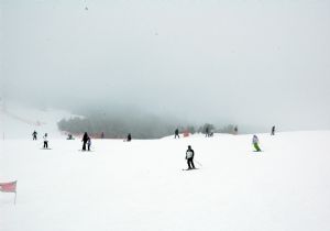 Palandöken, karda rakiplerine fark attı