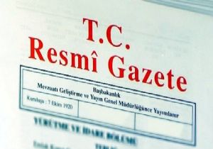 Atama Kararları  Resmi Gazete'de yayımlandı