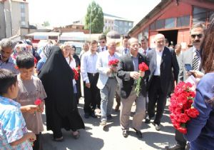 Sekmen ve Akdağ esnafı ziyaret etti