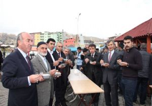 5 bin kişiye aşure dağıtıldı