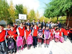 Çağlayan'da öğrencilere destek