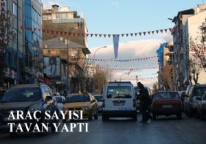 Erzurum'da araç sayısı 121 bine ulaştı