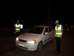 Trafikte gece denetimi