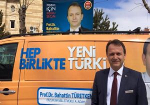Türetken'den STK'lara temayül teşekkürü