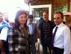 Çığlık Uzundere'de Esnafı Ziyaret Etti