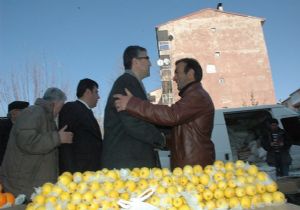 Aydın Pazarcıları dinledi