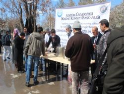 ATAÜNİ'de Çanakkale Menüsü