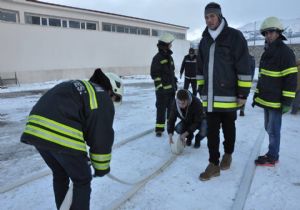 Büyükşehir itfaiyeci eğitimine yoğunlaştı